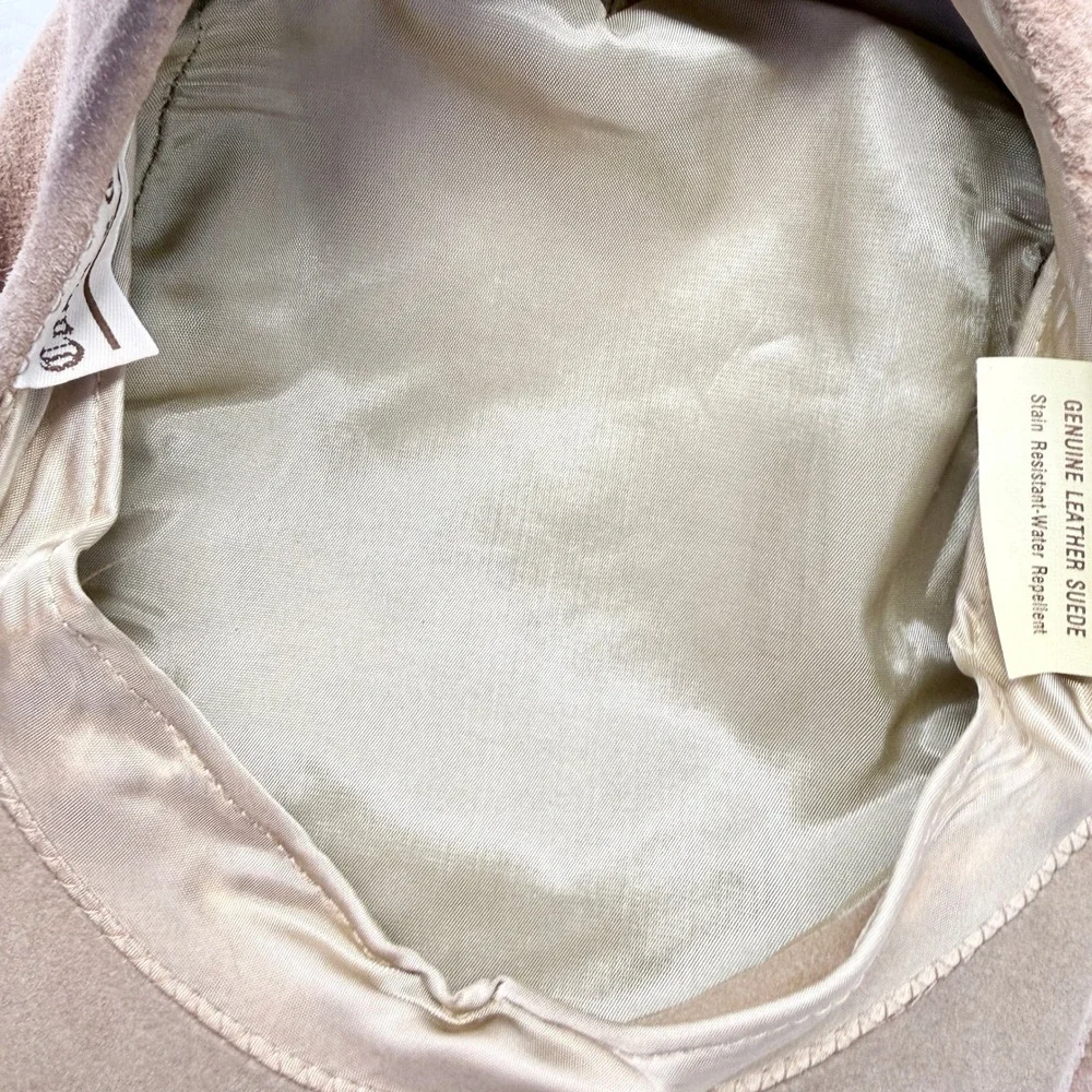 Country Gentleman Mens Tan Suede Flat Cap Ivy Newsboy Driving Hat Size XL